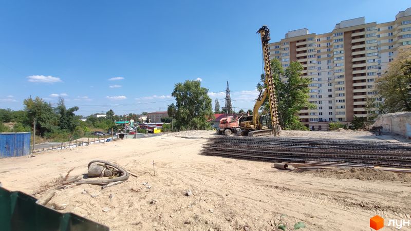 Ход строительства ЖК Вышгород Плаза, , август 2020