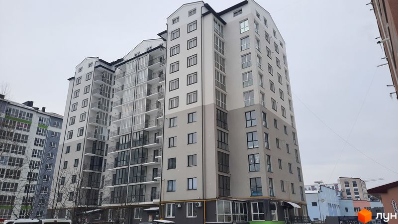 Ход строительства ЖК Квартал Виноградный, 9 дом, январь 2021