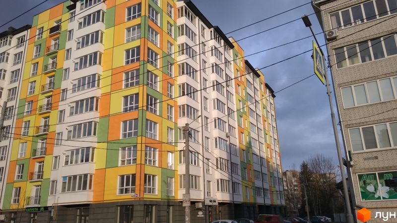 Ход строительства ЖК Квартал Лемковский, 1 дом (секции 1-3), январь 2021