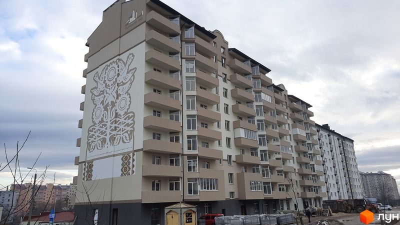 Ход строительства ул. Горбачевского, 1 дом, февраль 2021