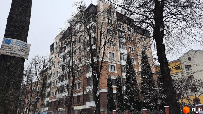 Хід будівництва вул. Шевченка, 52, 1 будинок, лютий 2021