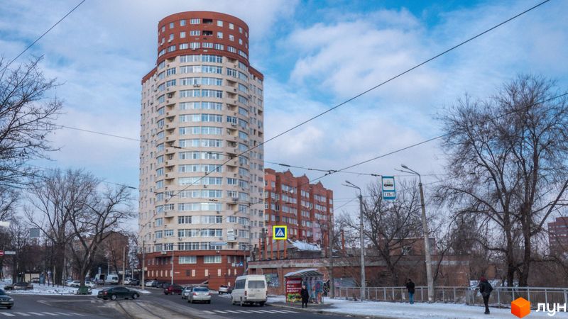 Хід будівництва ЖК Чкаловський, 1 будинок, лютий 2021