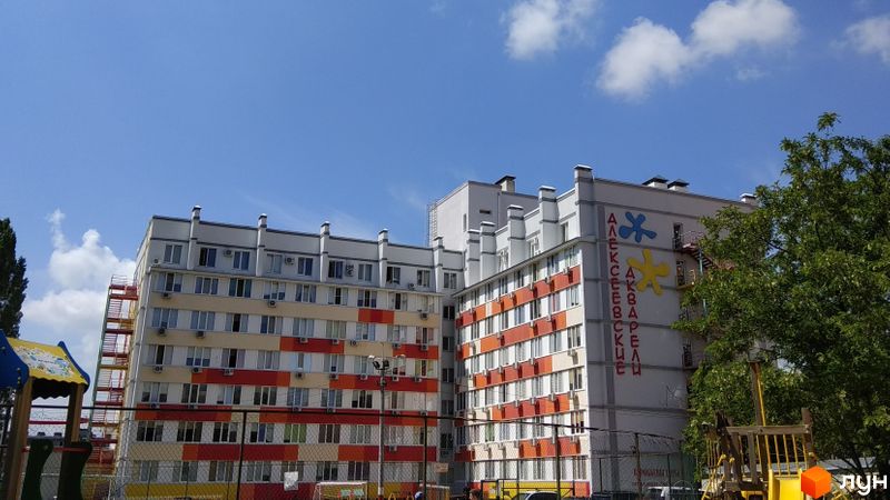 Ход строительства ЖК Алексеевские Акварели, Дом, июнь 2021