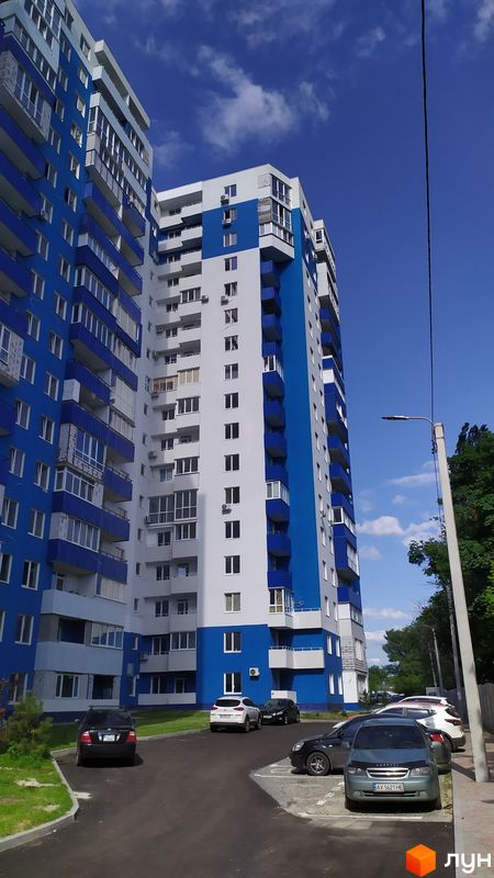 Ход строительства ЖК Дом на Зерновой, секция В (ул. Зерновая, 47), июнь 2021