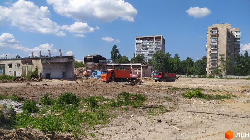 Ход строительства ЖК Академ-Квартал, 0, июнь 2021