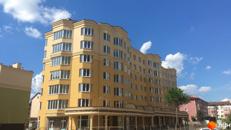 Ход строительства ЖК София Сити, 7 очередь (ул. Стуса, 7), июнь 2021
