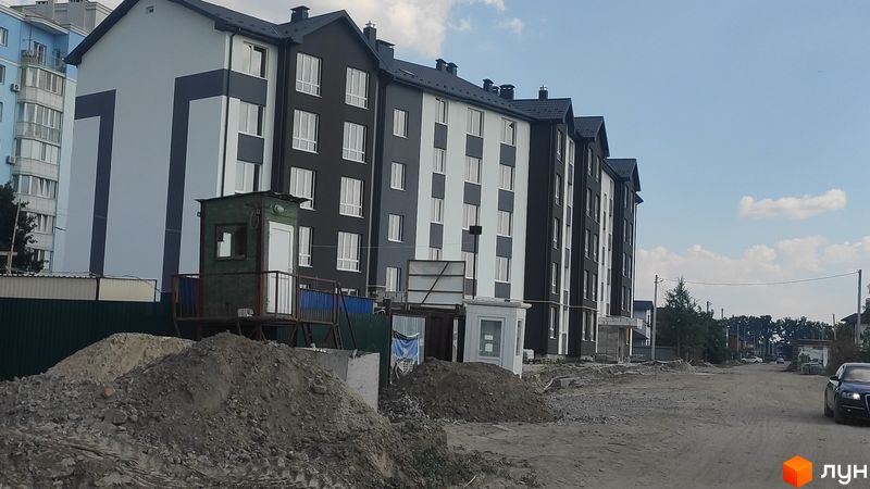 Ход строительства ЖК Антрацит, 1 дом, июль 2021