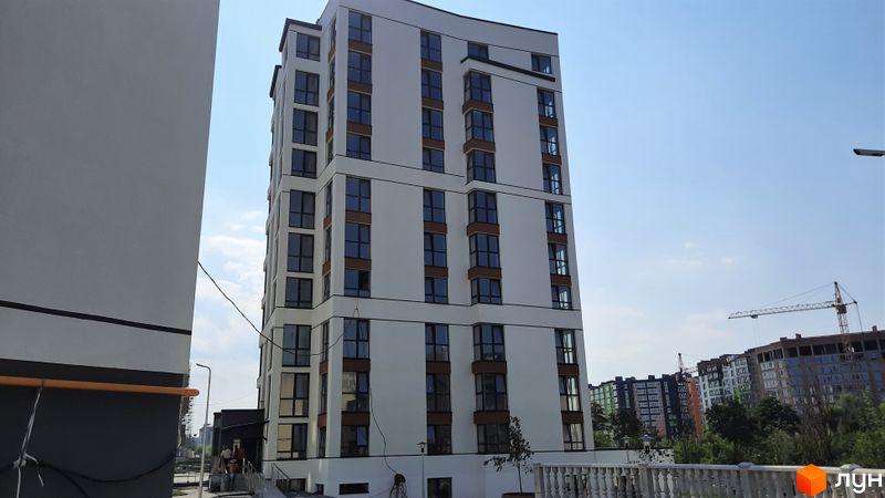 Хід будівництва ЖК Містечко Липки, 11 будинок, липень 2021