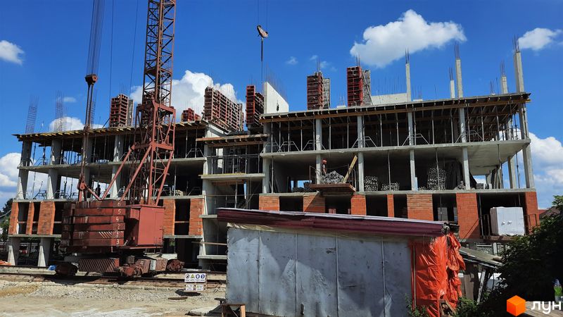 Хід будівництва ЖК Шоколад, 3 будинок, серпень 2021