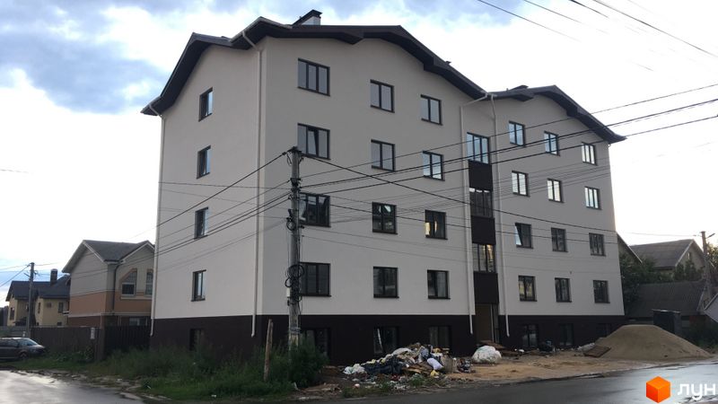 Ход строительства ЖК Петровский, 4 дом (ул. Прорезная, 13), август 2021