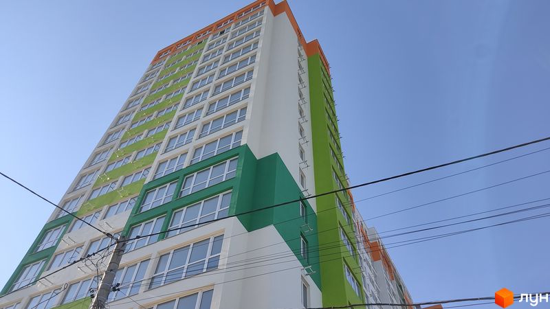 Ход строительства ЖК Бульвар Акаций, 1 дом, октябрь 2021