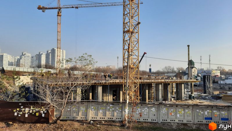 Хід будівництва ЖК Aura city, Будинок А, листопад 2021