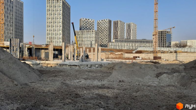 Хід будівництва ЖК Aura city, , листопад 2021