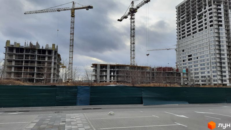 Ход строительства ЖК 7 KVARTAL, 2-3 дома, ноябрь 2021