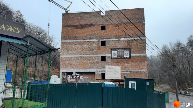 Ход строительства Клубный дом «Марсель», 1 дом, ноябрь 2021