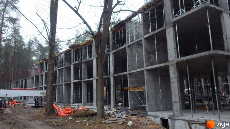 Хід будівництва ЖК O2 Residence, 8 будинок, листопад 2021