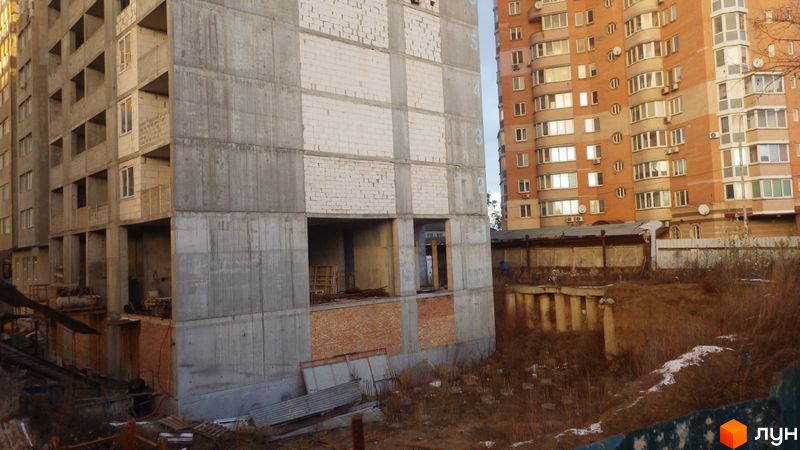 Хід будівництва ЖК Південний квартал, 1 будинок (секція 5), листопад 2021