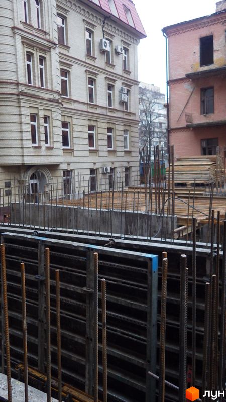 Ход строительства Доходный дом на Тургеневской, 17а, Дом, декабрь 2021