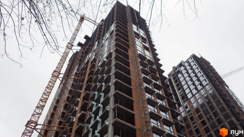 Хід будівництва ЖК EDELDORF HILLS, 2 будинок, грудень 2021