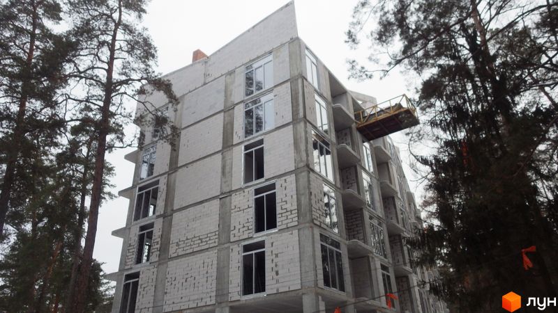 Хід будівництва ЖК O2 Residence, 4 будинок, грудень 2021