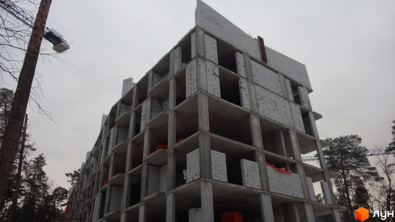 Хід будівництва ЖК O2 Residence, 10 будинок, грудень 2021