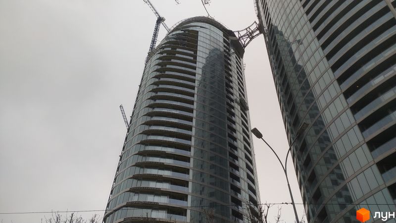 Хід будівництва ЖК Taryan Towers, 2 будинок, січень 2022