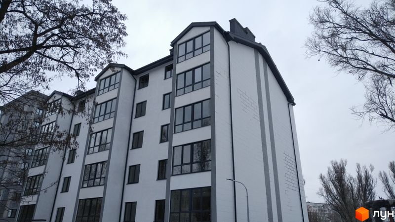 Хід будівництва Клубний будинок „Березинський“, Будинок, січень 2022
