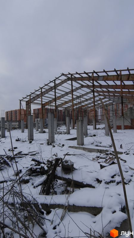 Ход строительства МФК TOPOL TOWN, 0, январь 2022
