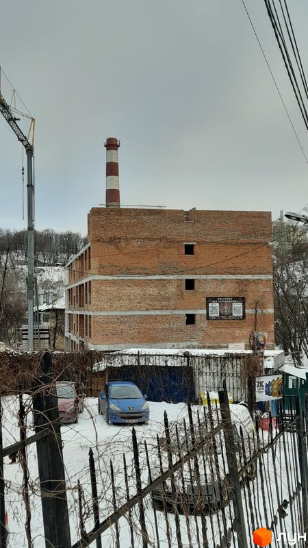Ход строительства Клубный дом «Марсель», 1 дом, январь 2022