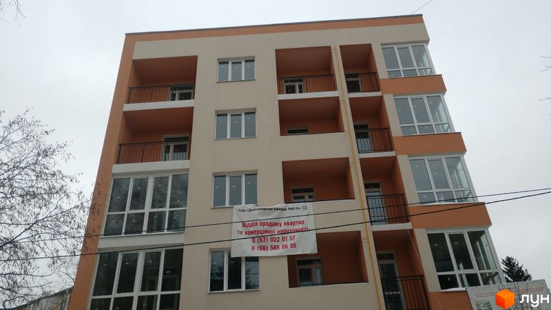 Хід будівництва вул. Баштанна, 6, Будинок, січень 2022