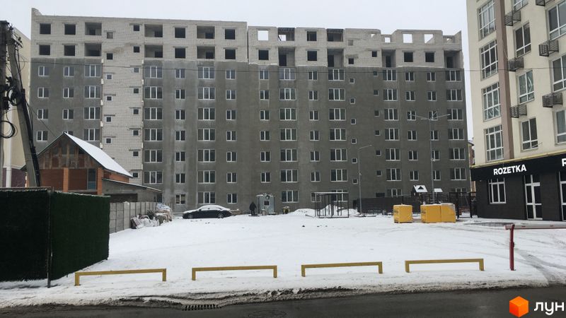 Хід будівництва ЖК Київський квартал, 4 будинок, січень 2022