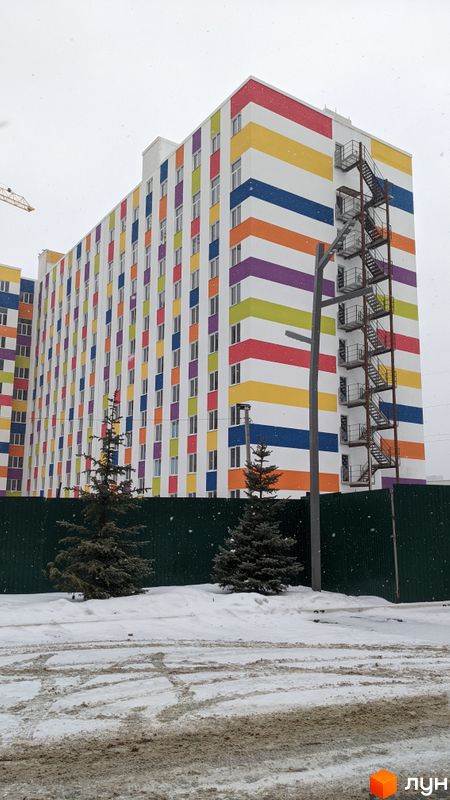 Ход строительства ЖК Воробьевы горы на полях-3, 4-5 секции, январь 2022