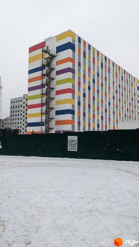 Ход строительства ЖК Воробьевы горы на полях-3, 4-5 секции, январь 2022