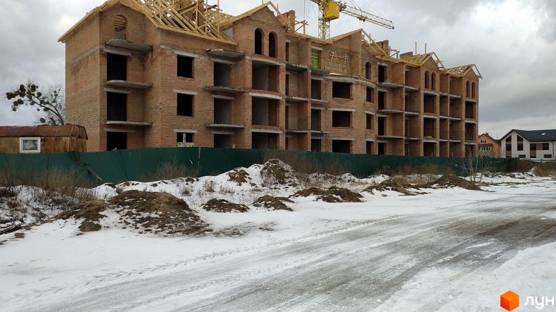 Ход строительства ЖК Гранд Парк, 3 дом, январь 2022