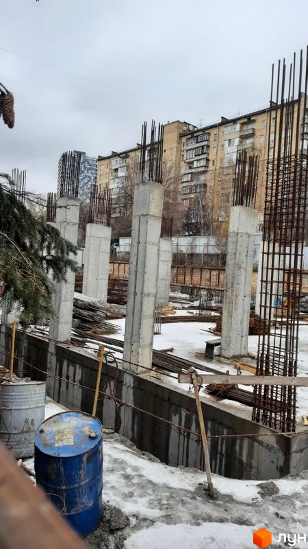Ход строительства ЖК Washington Concept House, Дом, февраль 2022