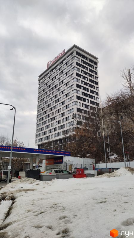 Хід будівництва ЖК Куликовський, Будинок, лютий 2022