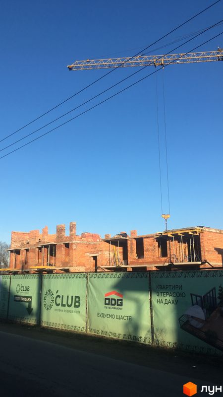 Ход строительства Клубная Резиденция O'Club, 4 дом, февраль 2022