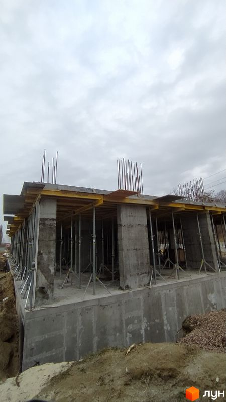 Ход строительства ЖК River Plaza, 1 дом, февраль 2022