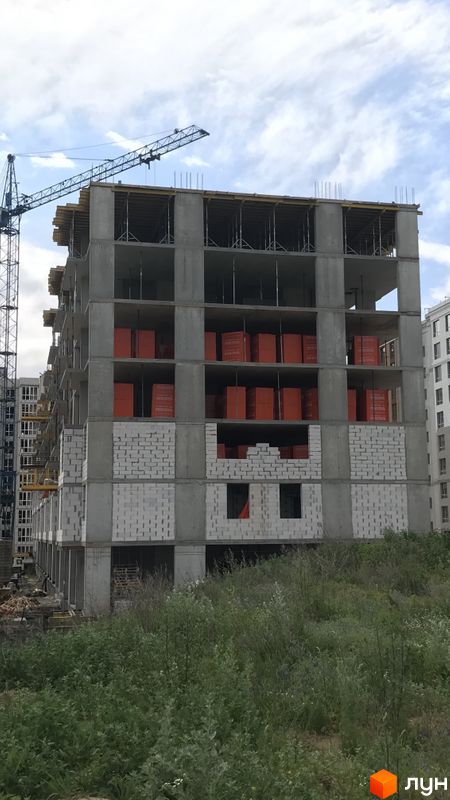 Хід будівництва ЖК Софіївські Липки, 3 будинок, червень 2022