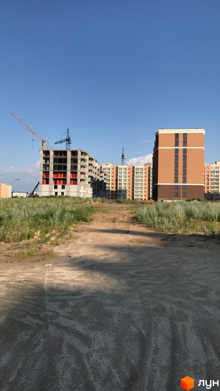 Ход строительства ЖК Park Residence, 4, 5 дома, июль 2022