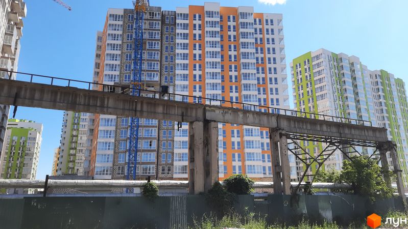 Хід будівництва ЖК Нивки-Парк, 11 будинок, липень 2022