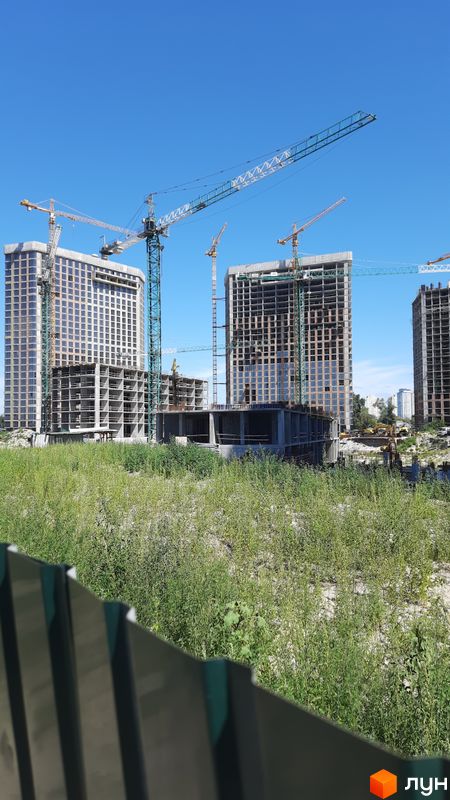 Хід будівництва ЖК Great, 7-10 будинки, липень 2022
