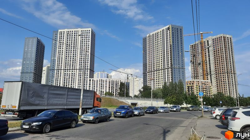 Хід будівництва ЖК Метрополіс, 1-3 будинки, липень 2022