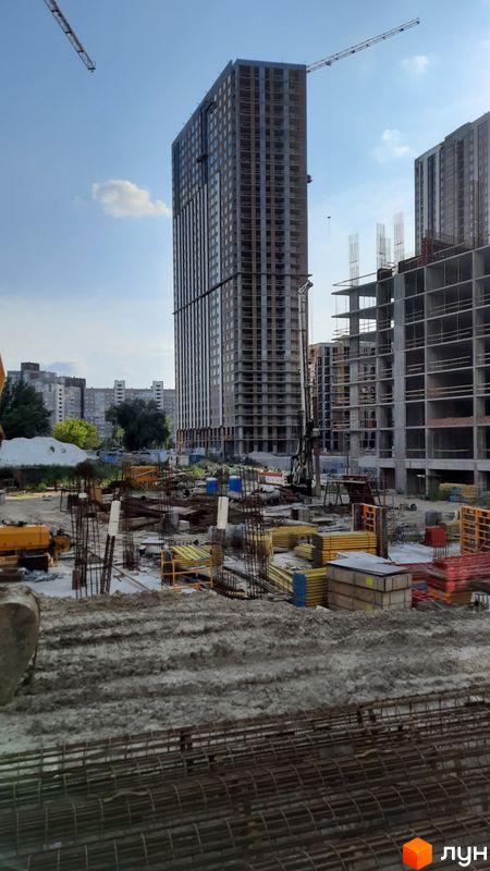 Хід будівництва ЖК Метрополіс, 4 будинок (секція 4), липень 2022