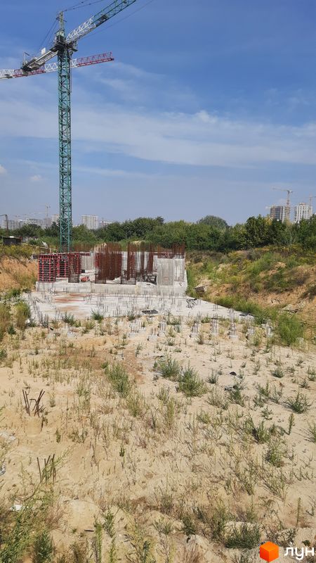Хід будівництва ЖК Dibrova Park, 10 будинок, серпень 2022
