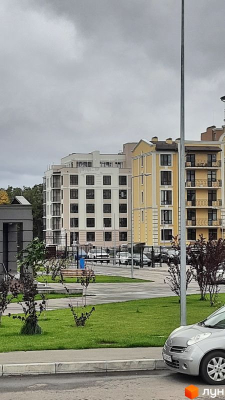 Ход строительства Клубный квартал «Феофания-park», 64 дом (секция 2), сентябрь 2022
