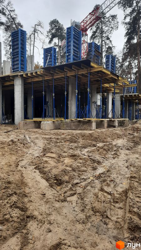 Хід будівництва ЖК Gravity Park, 4 будинок, жовтень 2022