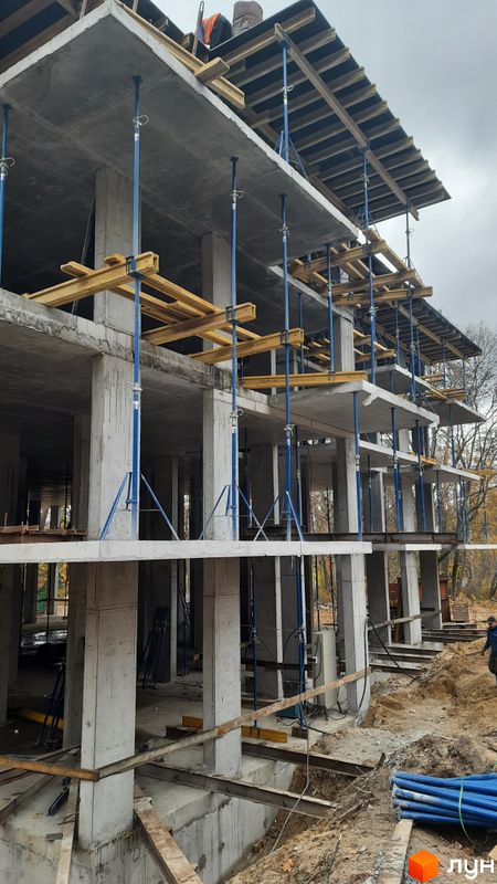 Хід будівництва ЖК Gravity Park, 2 будинок, жовтень 2022