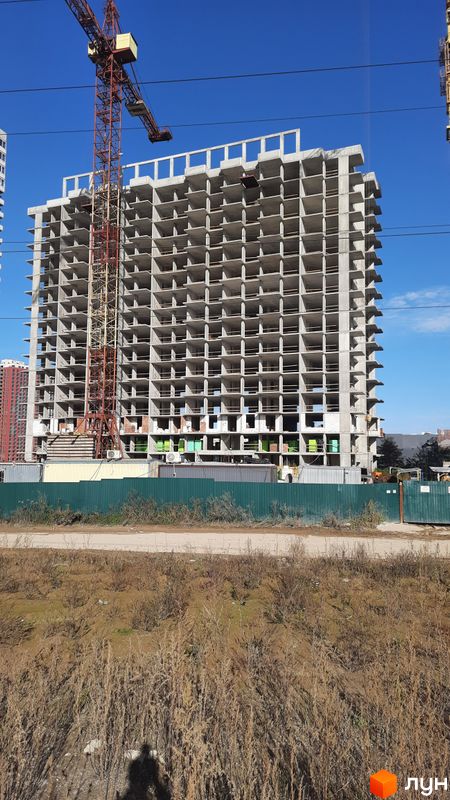 Ход строительства ЖК 7 KVARTAL, 3 дом, октябрь 2022