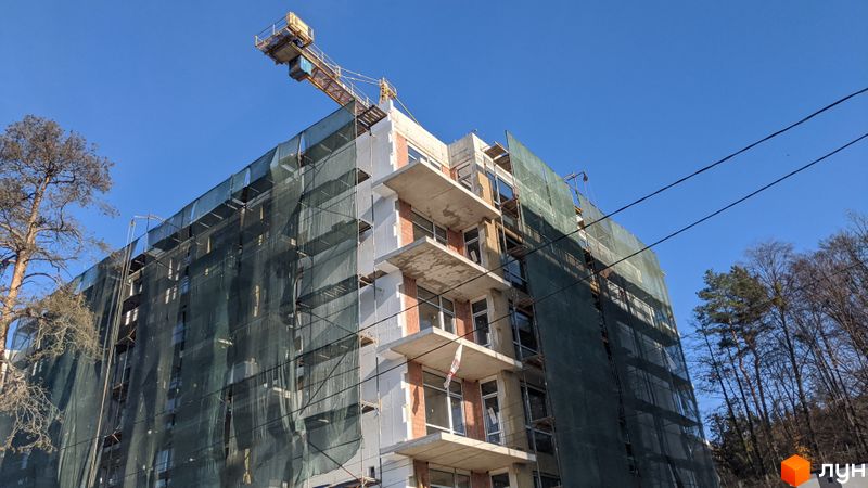 Хід будівництва ЖК Грінвуд-2, 3 будинок, листопад 2022